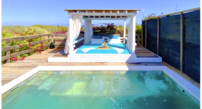 Vista jacuzzi Can Damia II